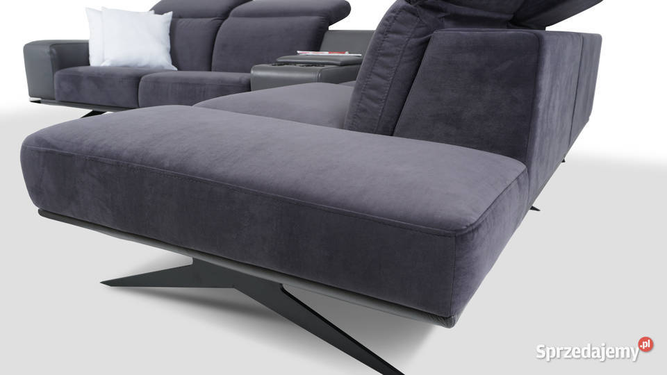 Narożnik Sofa Skóra Producent Meble Wanat 98cm Katowice