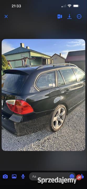 BMW E91 320d M47 150180 395000km Zamość