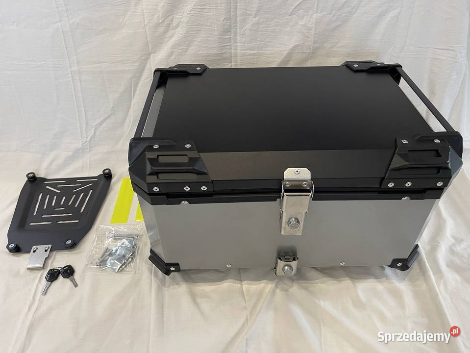 Kufer Centralny Motocyklowy ALUMINIOWY 65L Koronowo