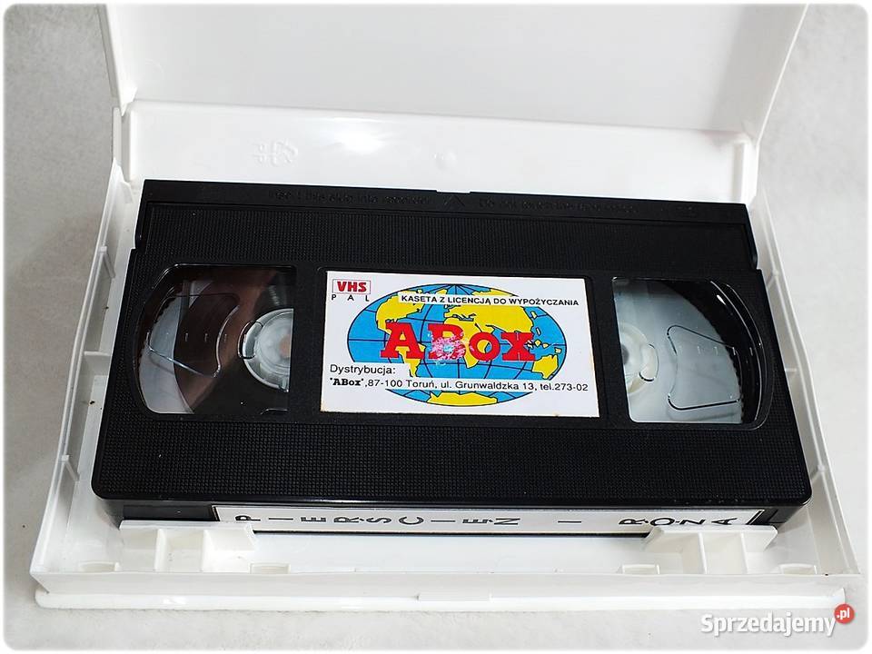 Kaseta VHS Pierścień i Róża Polski Film na Video Żary