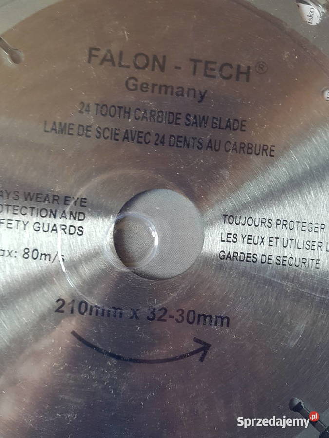 TARCZA WIDIOWA DO CIĘCIA DREWNA FI 210 MM 24T Głogowa