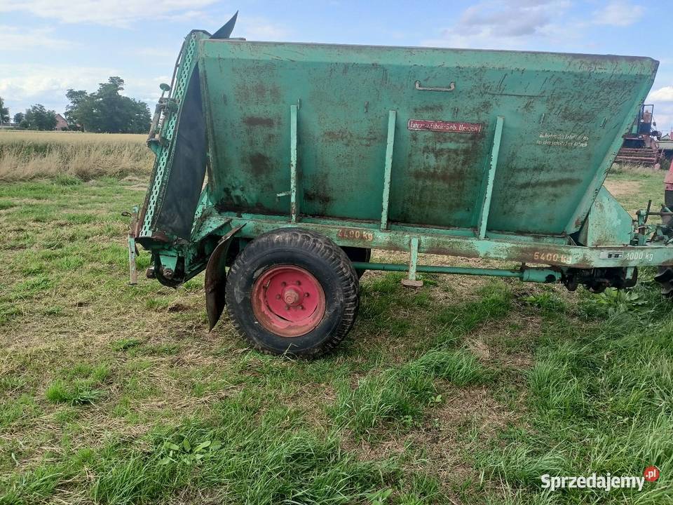 Rozsiewacz wapna żmijkowy Unsinn RKS 4000 nie Mikstat
