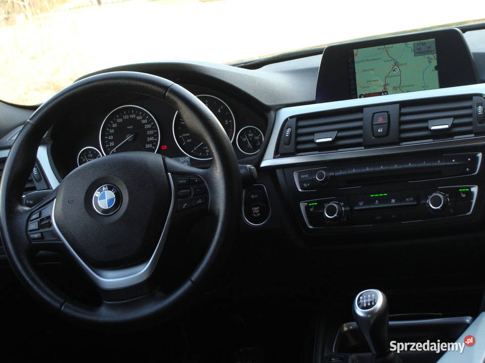 BMW 3 F31 20d 184 manual sprowadzony serwisowana 2000cm3 mazowieckie Kowala-Stępocina
