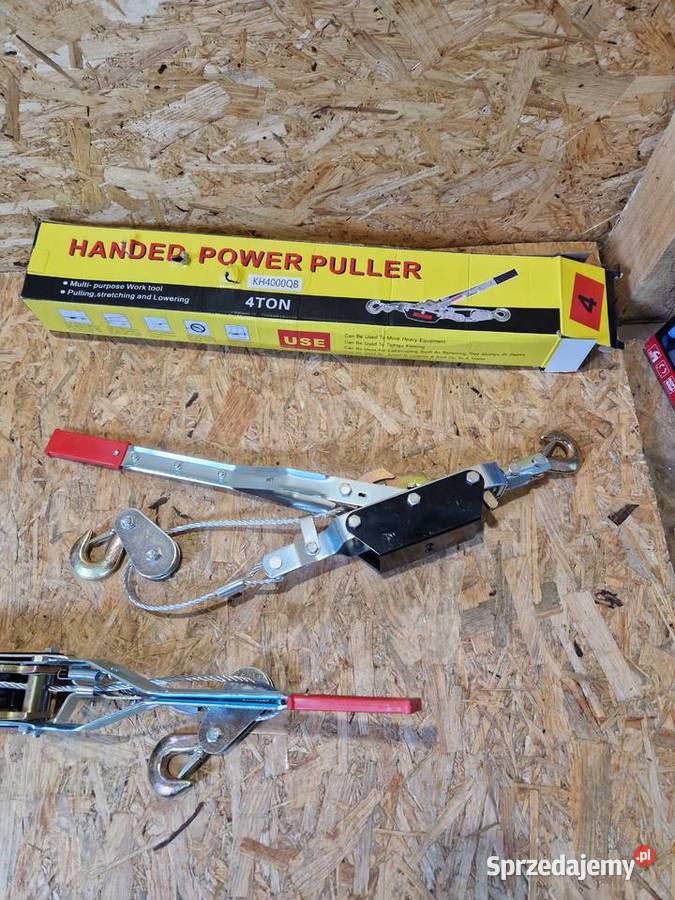 Wyciągarka wciągarka linowa uciąg 4 tony Głogowa