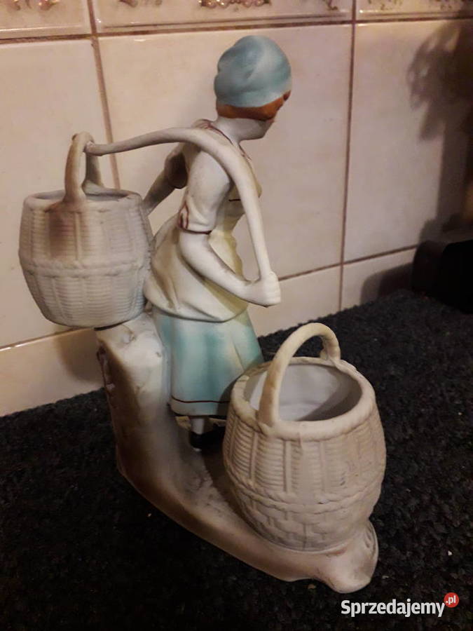 Figurka kobieta z koszami ARPO Made in Romania sprzedam