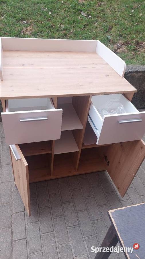 Komoda z przewijakiem i regałami 90cm Poznań