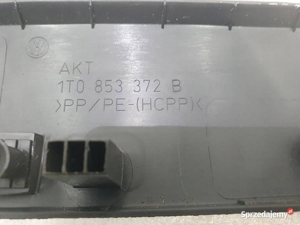OSŁONA PROGU PRAWY TYŁ VW TOURAN 1T0853372B osobowe wielkopolskie sprzedam