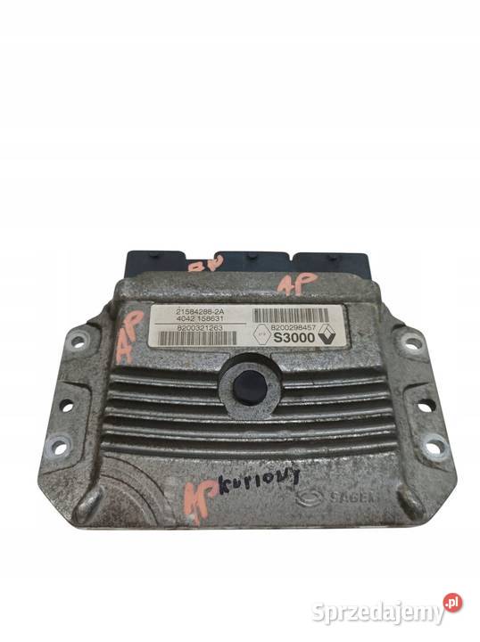 STEROWNIK SILNIKA 8200298457 16 B Renault Scenic
