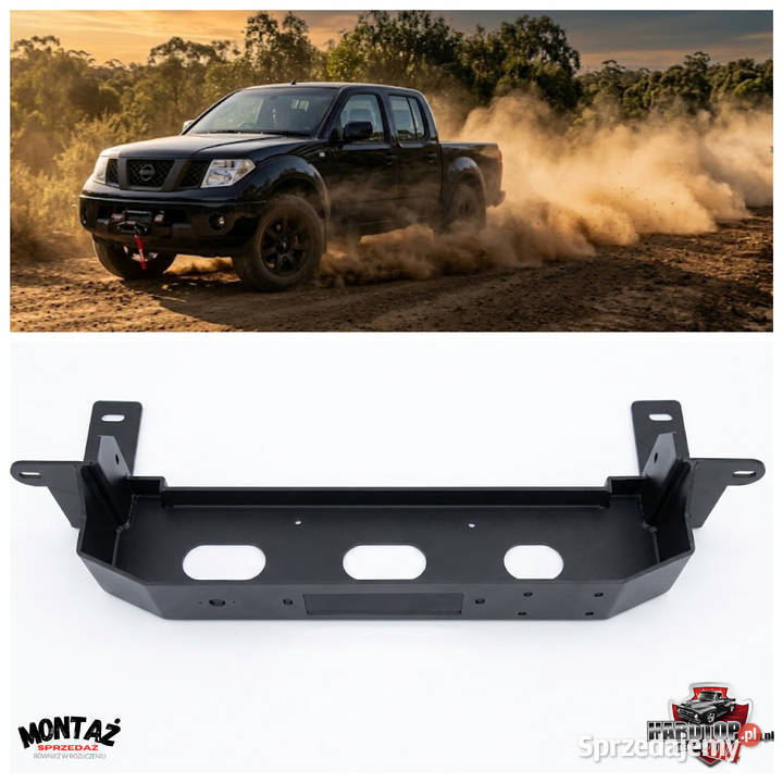 Płyta Montażowa Wyciągarki Nissan Navara D40 Pozostałe Pasłęk