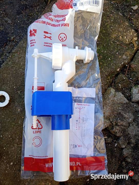 Zawór Napełniajacy do WC 12 bocznego zasilania warmińsko-mazurskie Miłakowo