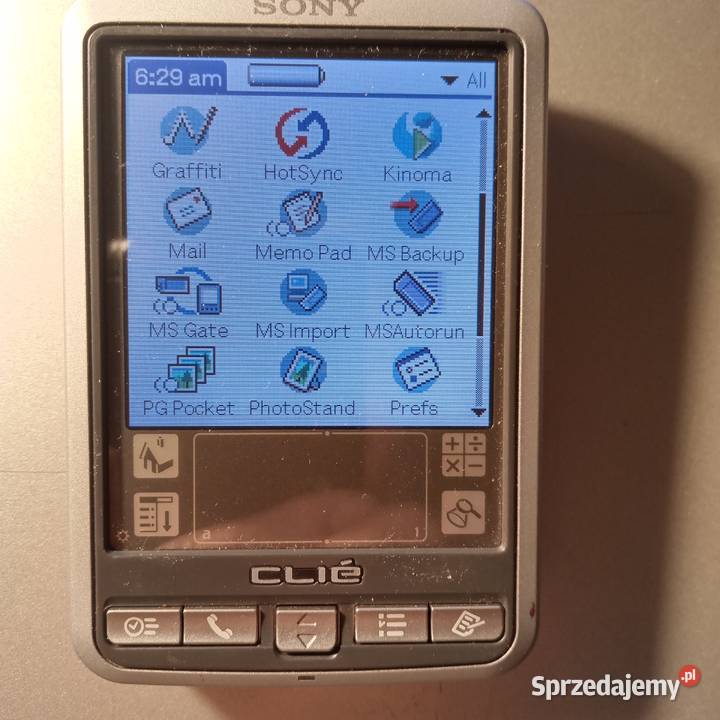 Mały kieszonkowy organizer sprawny