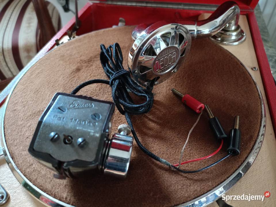Zabytkowy Patefon DECCA 30 Lata plus elektryczna Drawski Młyn sprzedam