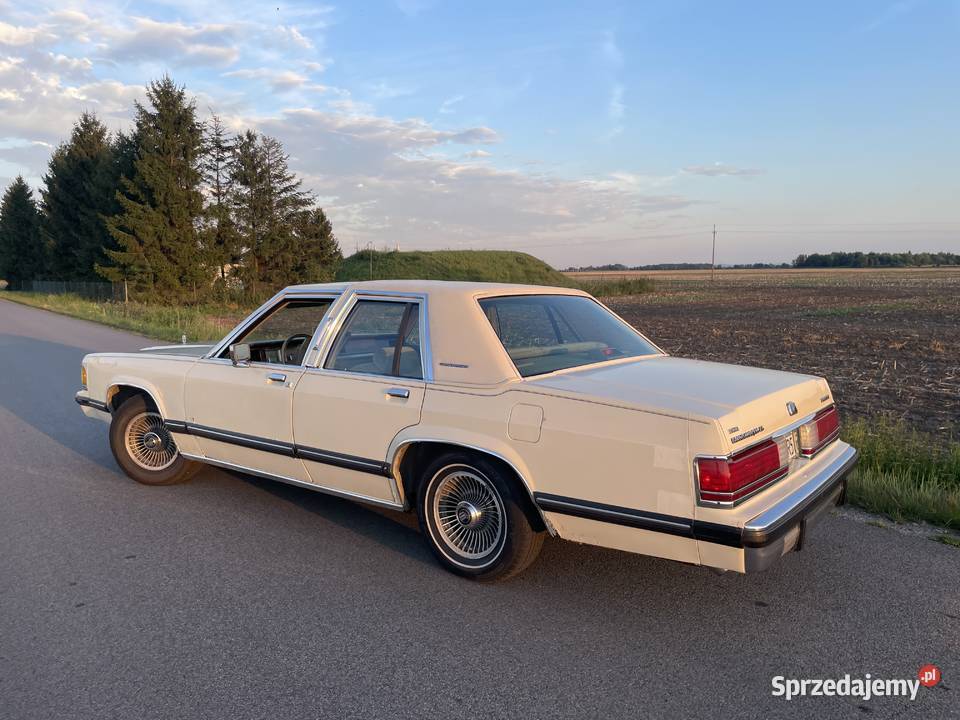 Mercury Grand Marquis 50 V8 1989 Rok produkcji 1989 Żórawina sprzedam