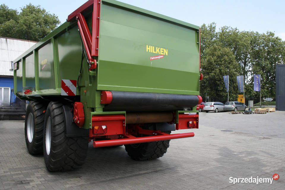 Przyczepa rolnicza HILKEN BW5500 ruchoma ściana Lipiany sprzedam
