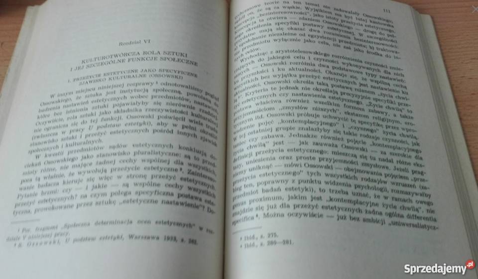 Wątki socjologiczne w polskiej estetyce międzywo