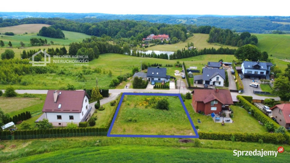 Grunt 1020m2 Brodnica Górna asfalt