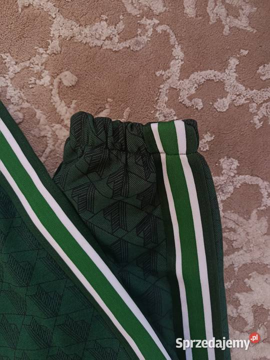 Spodnie dresowe męskie Lacoste Monogram ciepłe Lacoste sprzedam