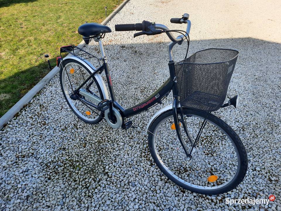 rower damka aluminiowy koła 26 z koszykiem pomorskie Kwidzyn sprzedam