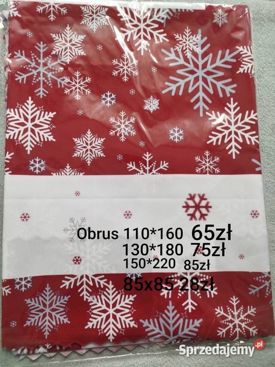 Obrusy świąteczne