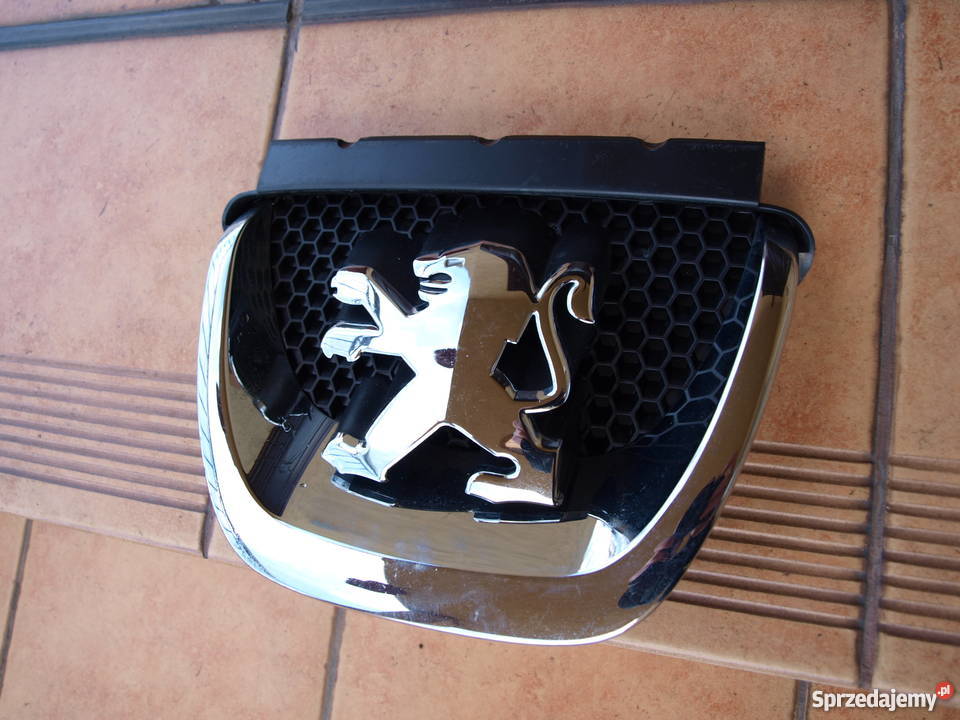 Peugeot 308 znaczek emblemat w zderzak 2007 osobowe wielkopolskie Kalisz