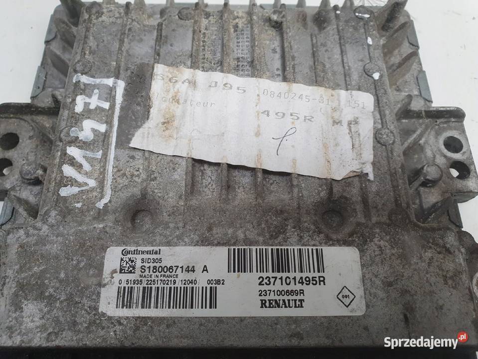 Renault Megane III 15 DCI STEROWNIK SILNIKA Komp osobowe lubelskie Rudka