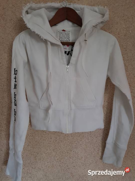 Butik bluza kaptur biała zasuwana jedyna Kielce sprzedam