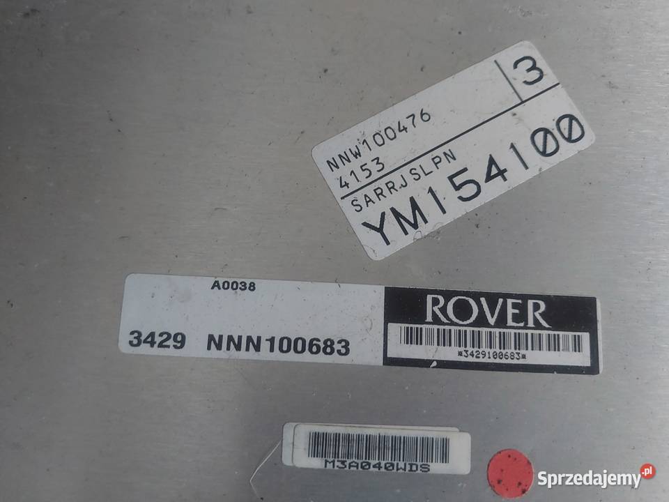Sterownik komputer Rover 75 18 benzyna Szczecin