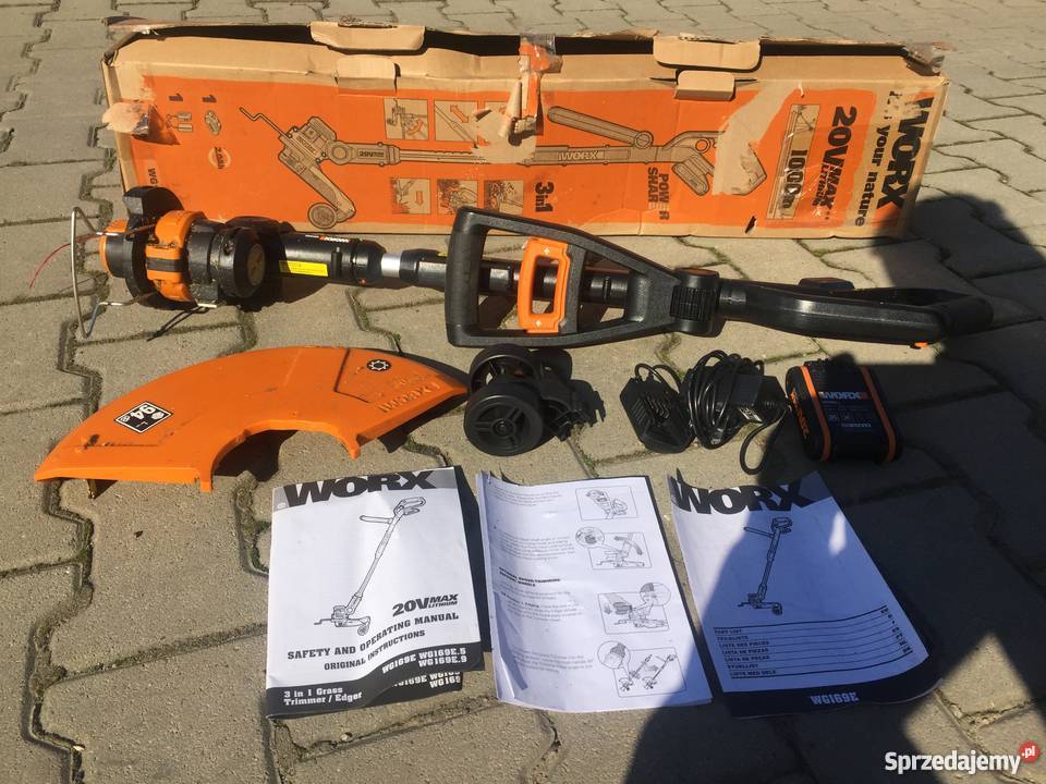 Podkaszarka bezprzewodowa akumulatorowa WORX 3 w Elektryczne Kraków