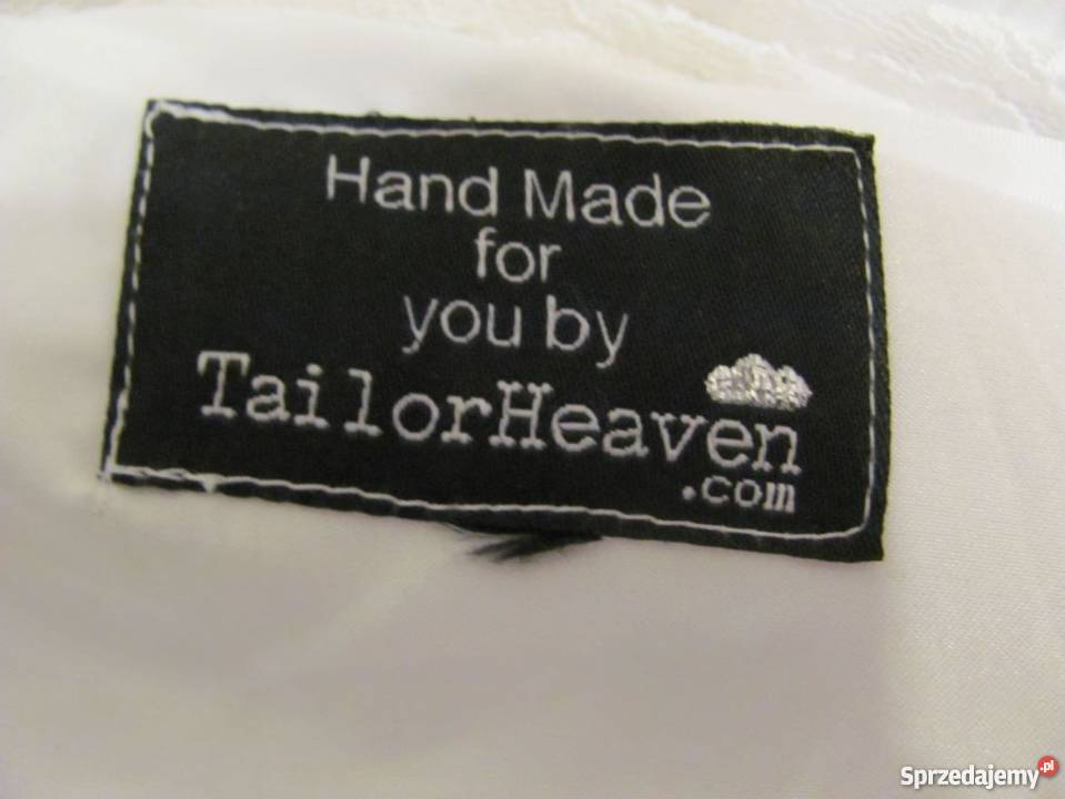 sukienka biała koronkowa wieczorowa Tailor Zamość