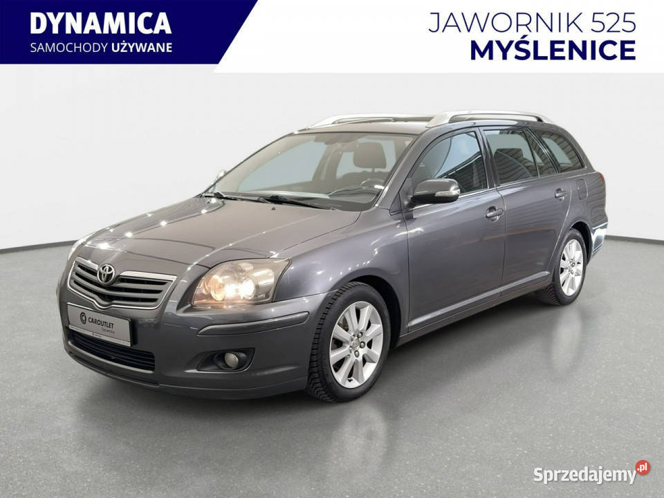 Toyota Avensis Wagon 20D4D 126 M6 2007 r szary Myślenice