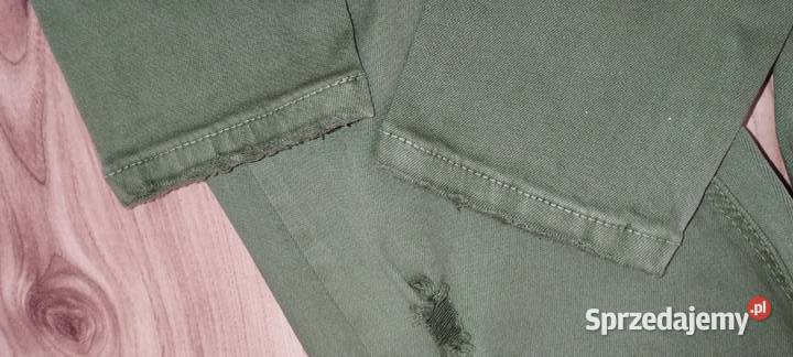 spodnie stradivarius r32 16060A skinny green Zamość