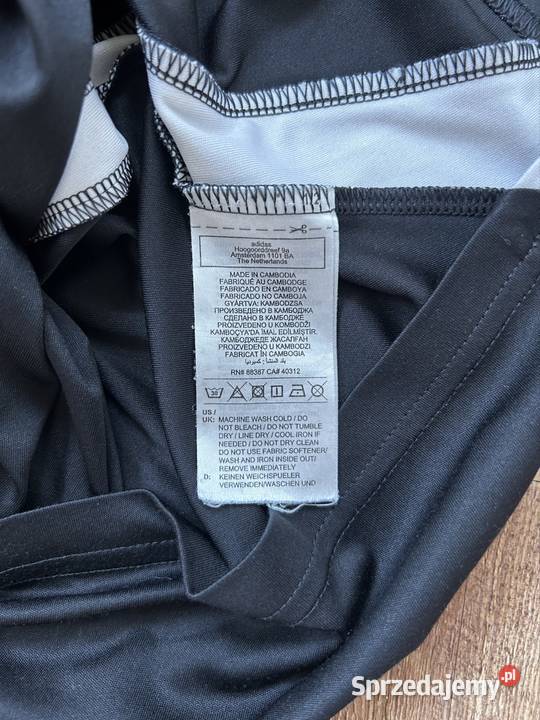Koszulka Adidas S czarna sportowa koszulka Pozostałe Wyszków sprzedam