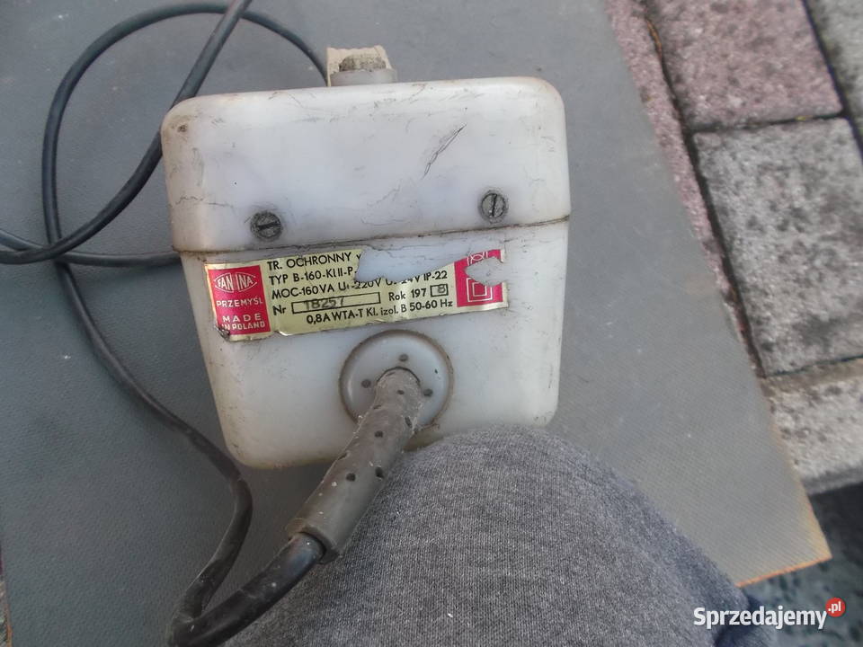 transformator bezpieczeństwa 220v24v Ziębice sprzedam