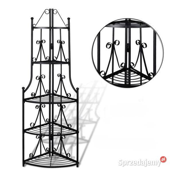 Stojak na rośliny kwietnik rogowy czarnySKU40782 Warszawa