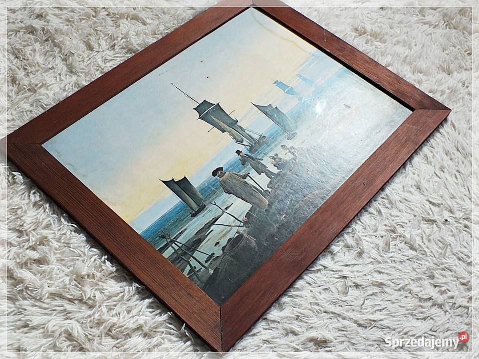 Stary obraz Etapy życia Stages of Life Die Malarstwo Antyki, Sztuka, Kolekcje Żary