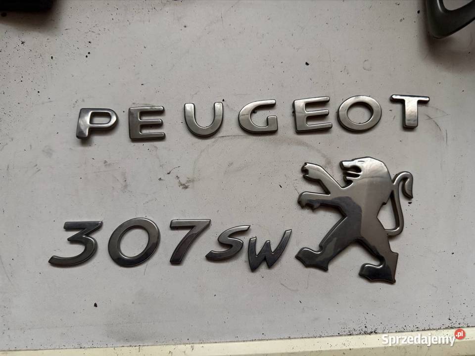 Emblemat Peugeot 307 sw Ostrów Wielkopolski