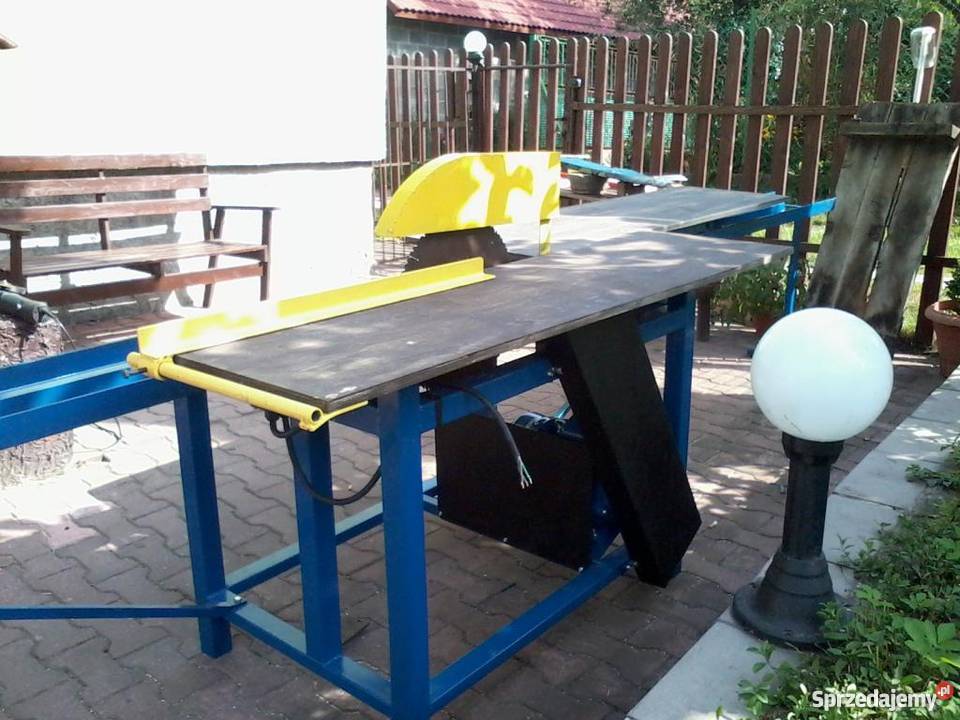 Piła stołowa z wózkiem Elektryczne