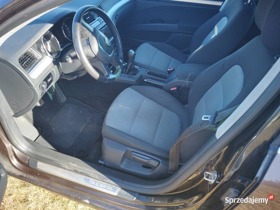 SKODA SUPERB 170 TDI XENON NAVI nieuszkodzony Superb Superb dolnośląskie