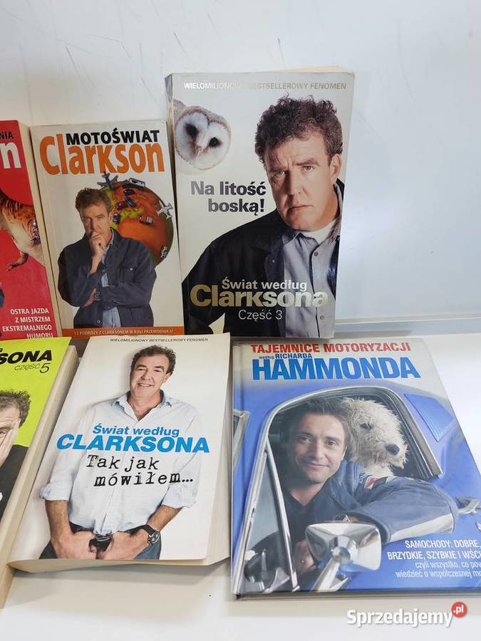 Zestaw książek Jeremy Clarkson 12 Warszawa