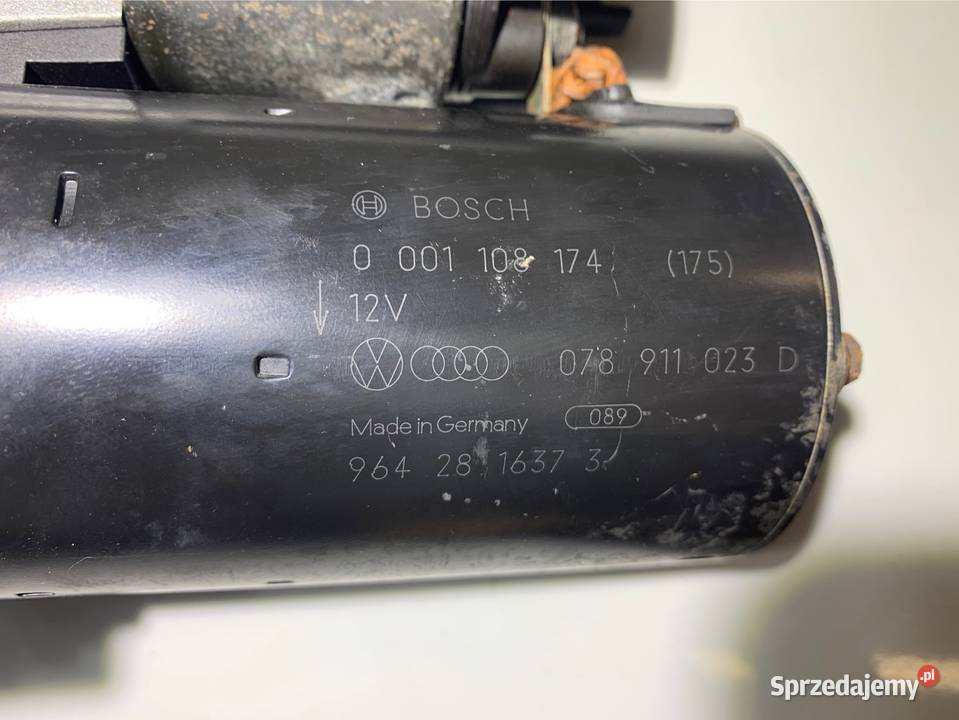 Rozrusznik Audi A6 C5 28 Tiptronic 078 911 023 D