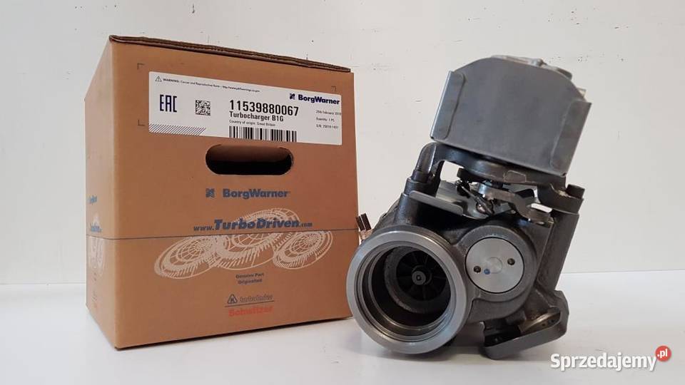 Nowa turbosprężarka BorgWarner KKK 11539880067 Pozostałe