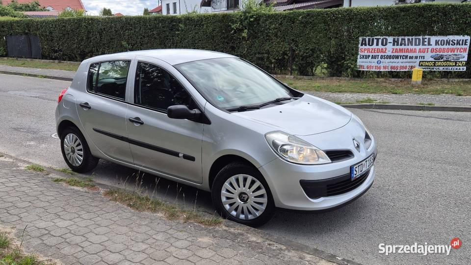 RENAULT CLIO III 12B OPŁACONY Z NIEMIEC KLIMA gniazdo USB Końskie