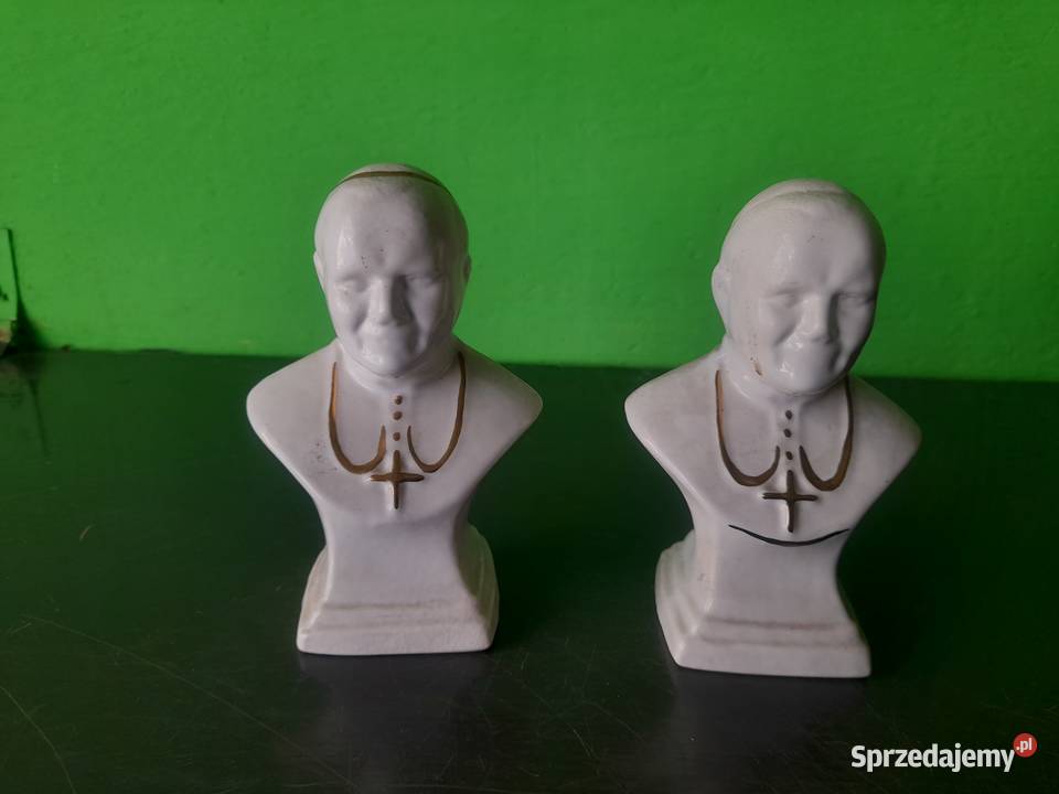 Figurka popiersie Jana Pawła ll Oleśnica