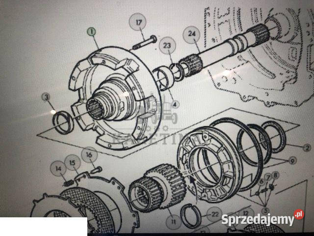 John Deere r95371 Skrzynia Power Quad Jastrzębniki