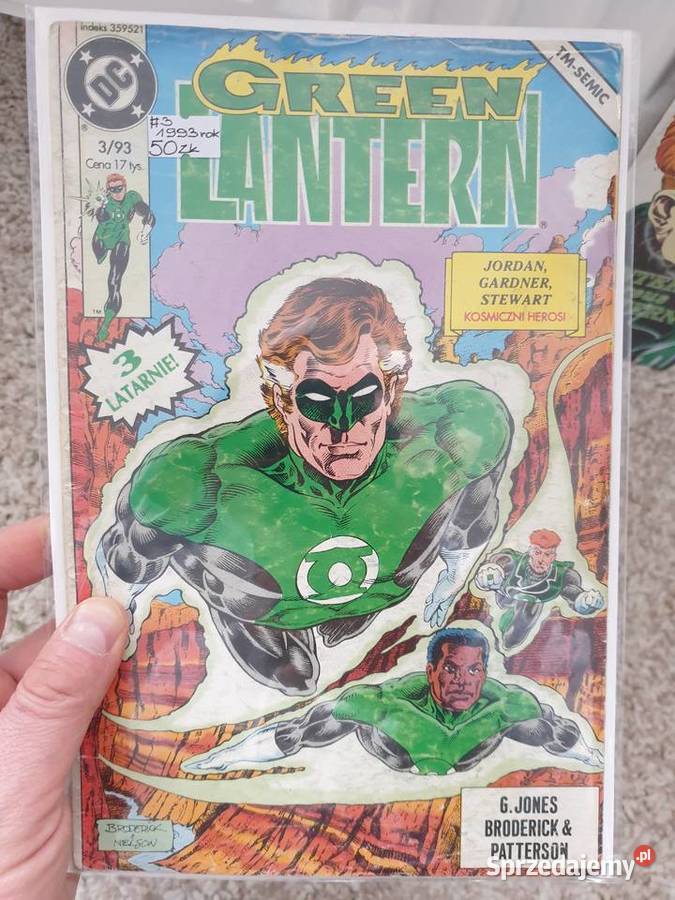 Green Lantern zestaw 2 komiksów TMSemic Polskie pomorskie Gdynia sprzedam