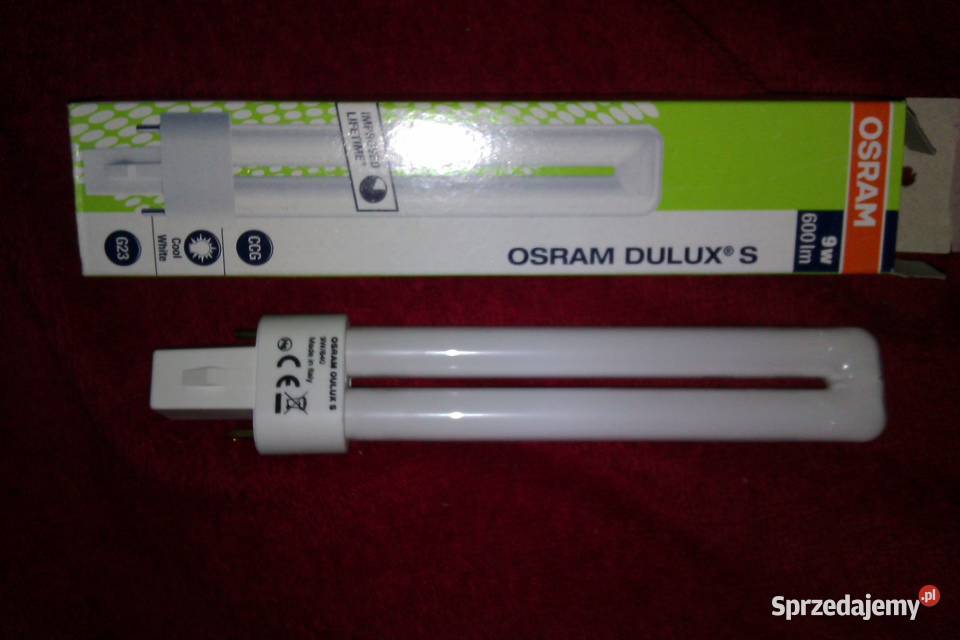 oryginalna nowa świetlówka Osram Dulux S 9W Warszawa sprzedam
