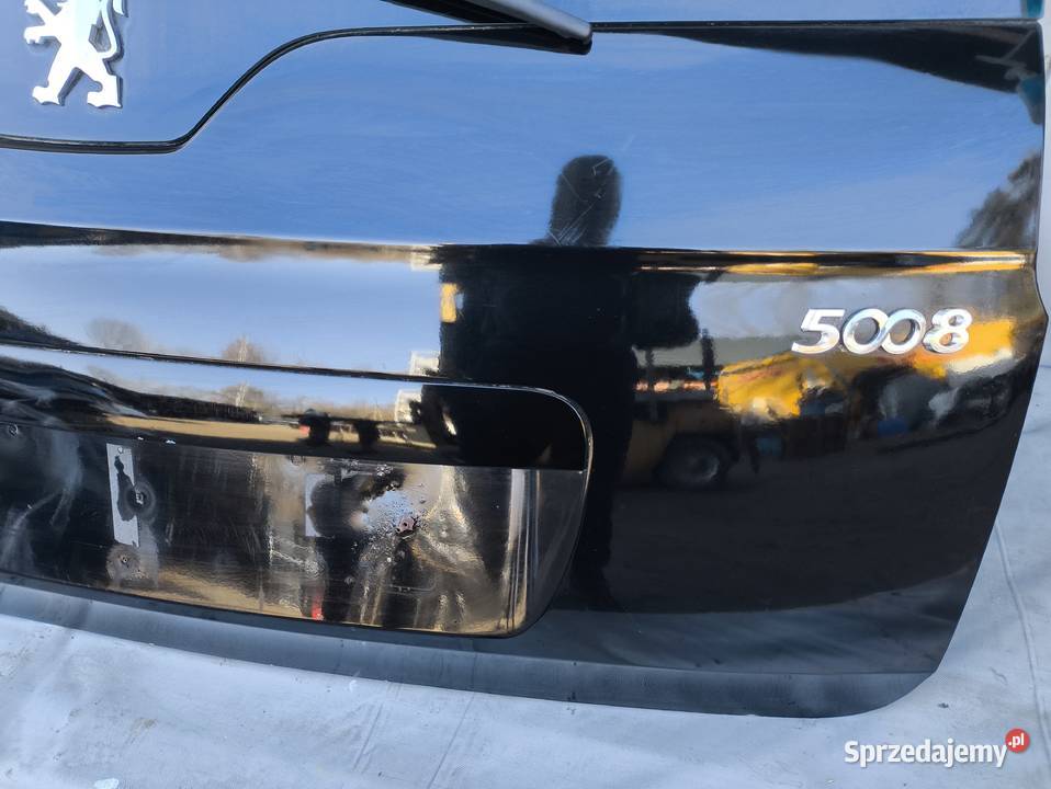 PEUGEOT 5008 I KLAPA BAGAŻNIKA KOMPLETNA mazowieckie Radom sprzedam