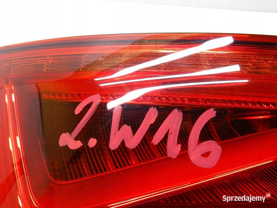 LAMPA LEWA LEWY TYŁ W BŁOTNIK AUDI A3 8V SEDAN osobowe