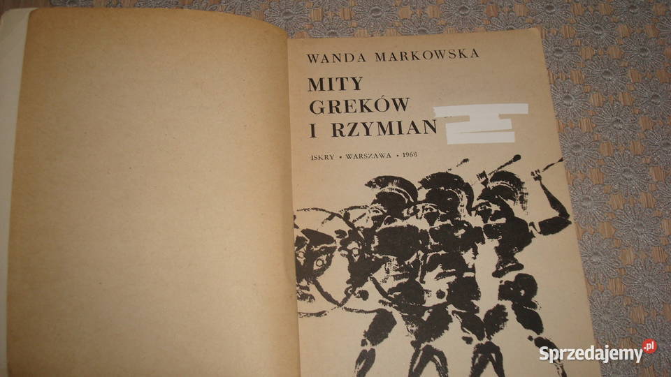 Mity greków rzymian Markowska js Osięciny sprzedam