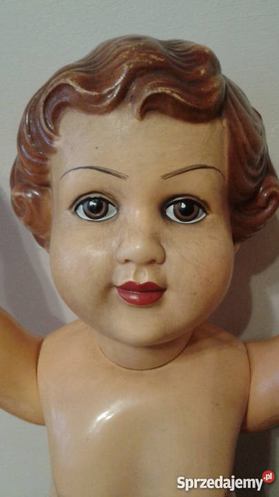 Stara lalka celuloidowa Kaliszanka Koszalin